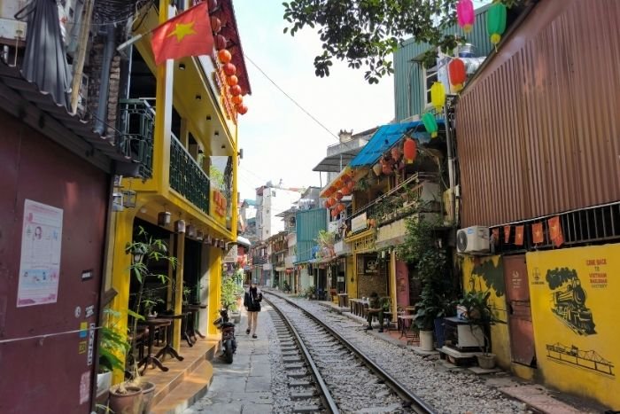 One last Vietnamese coffee on Hanoi&rsquo;s famous Train Street